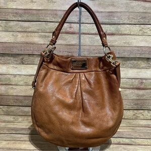 Marc By Marc Jacobs Brown Leather Hillier Hobo Bag